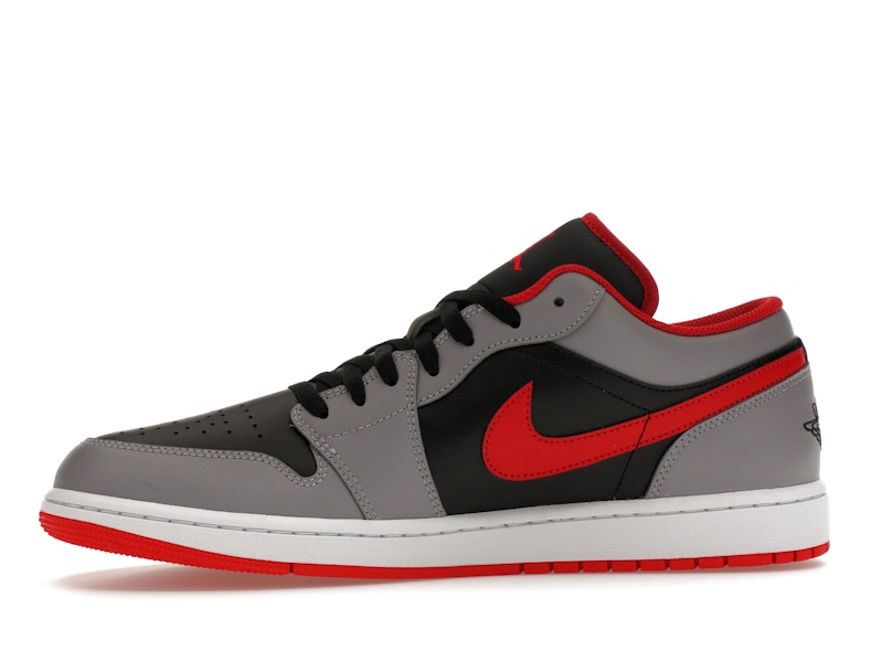 Jordan 1 Low Black Light Smoke Grey Gym Red - image 18