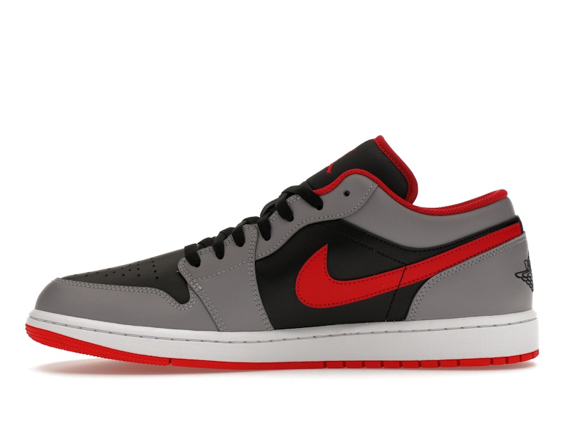 Jordan 1 Low Black Light Smoke Grey Gym Red - image 19