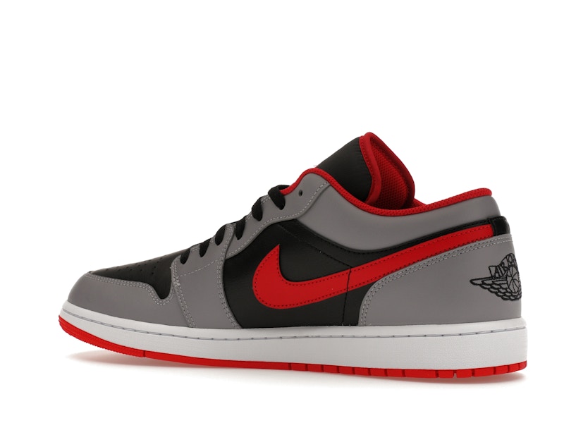 Jordan 1 Low Black Light Smoke Grey Gym Red - image 22