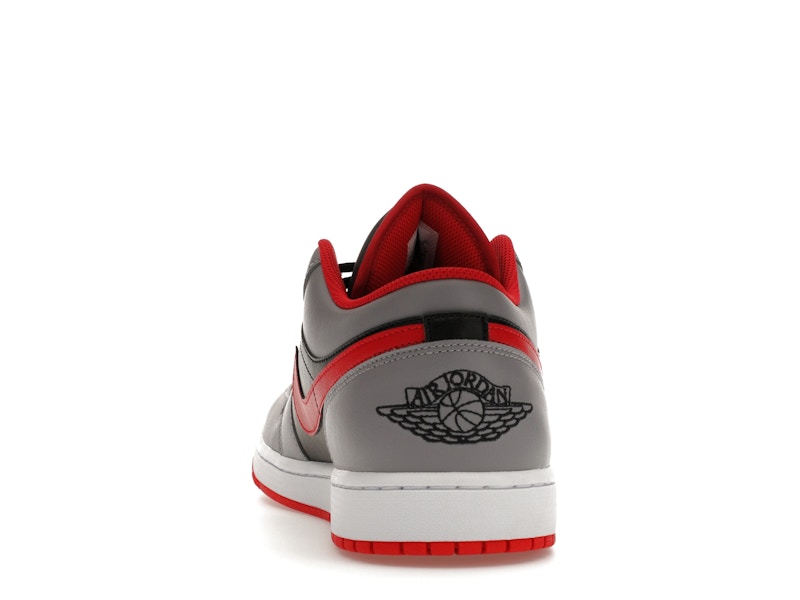 Jordan 1 Low Black Light Smoke Grey Gym Red - image 27