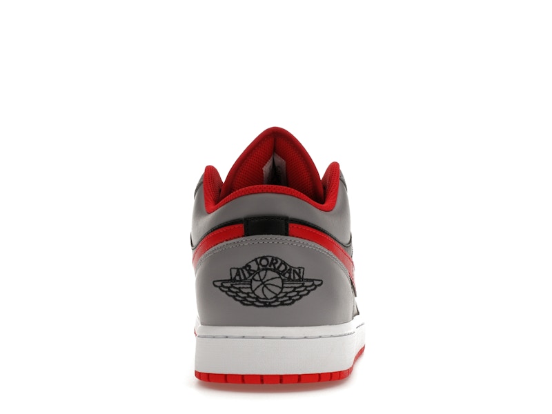 Jordan 1 Low Black Light Smoke Grey Gym Red - image 28