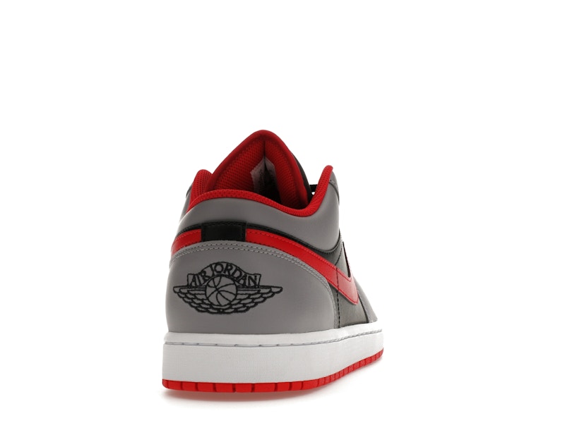 Jordan 1 Low Black Light Smoke Grey Gym Red - image 29
