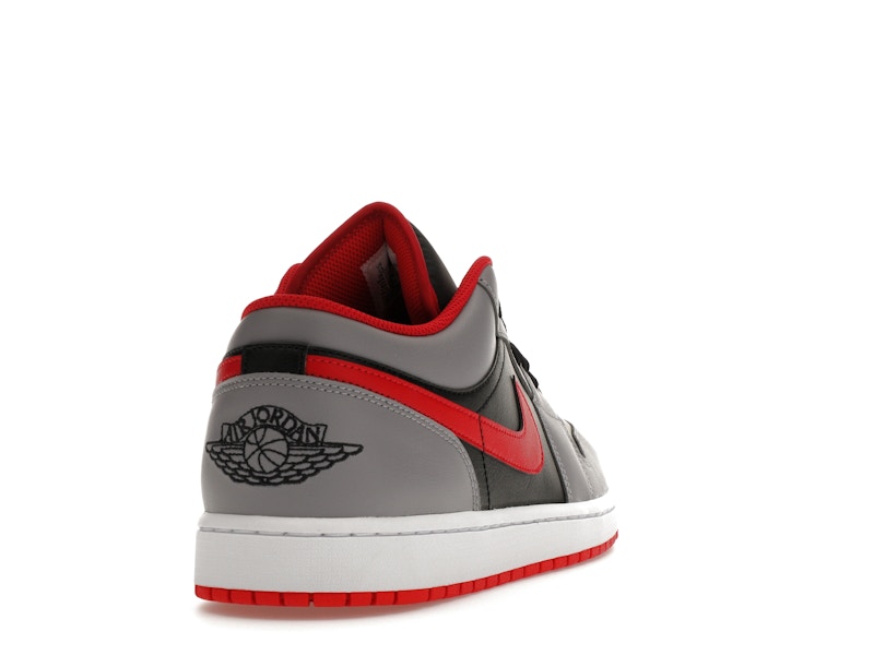 Jordan 1 Low Black Light Smoke Grey Gym Red - image 30
