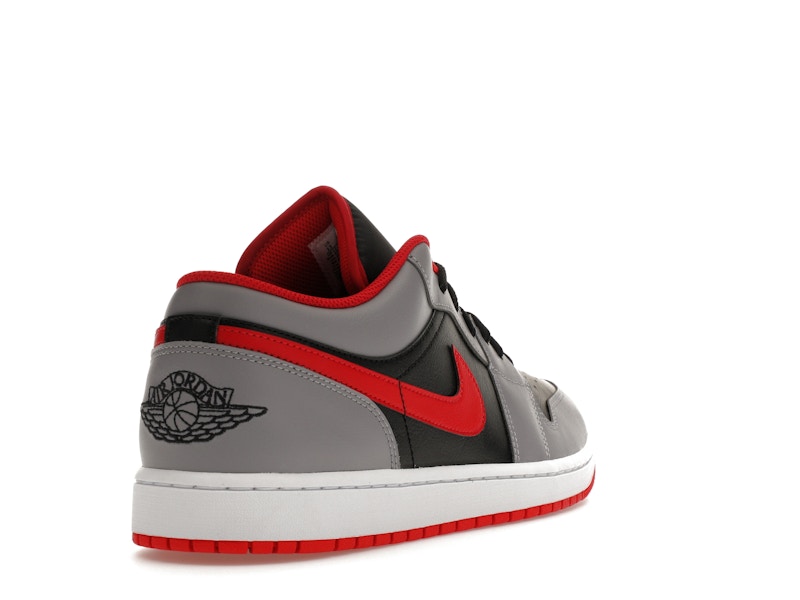 Jordan 1 Low Black Light Smoke Grey Gym Red - image 31