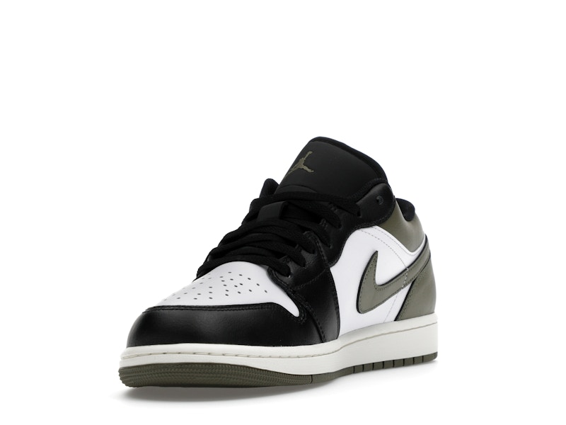 Jordan 1 Low Black Toe Medium Olive - image 13