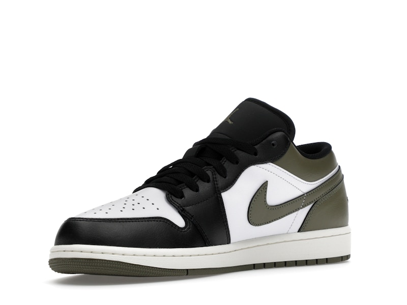 Jordan 1 Low Black Toe Medium Olive - image 15