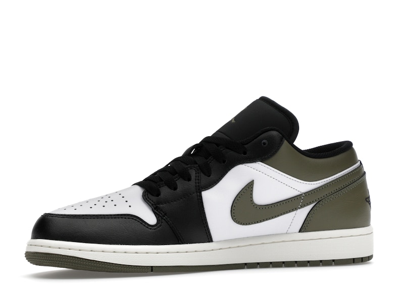 Jordan 1 Low Black Toe Medium Olive - image 17