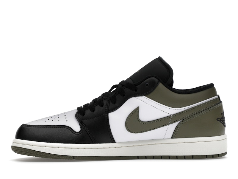 Jordan 1 Low Black Toe Medium Olive - image 19