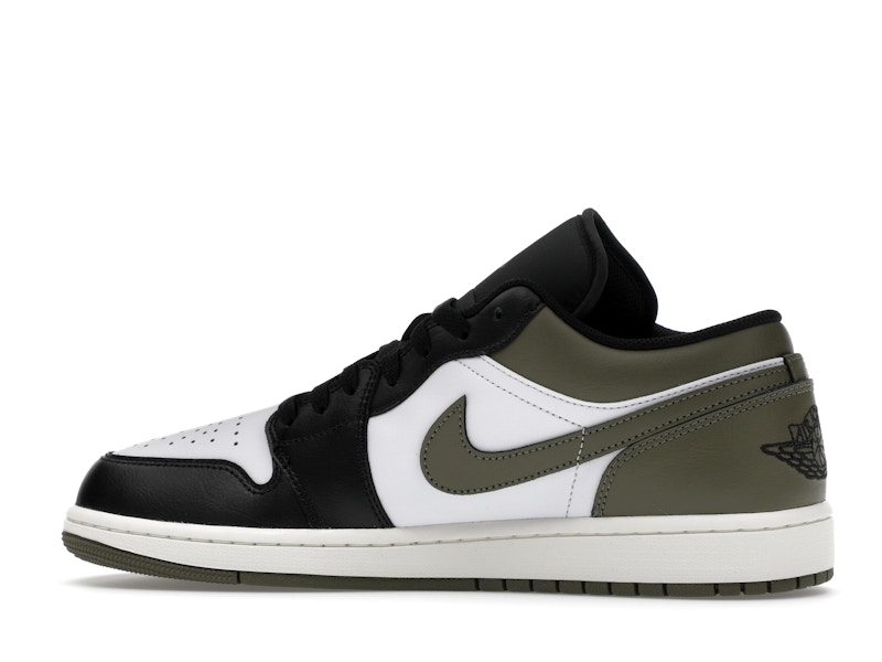 Jordan 1 Low Black Toe Medium Olive - image 21