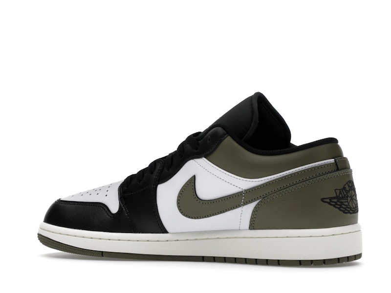 Jordan 1 Low Black Toe Medium Olive - image 22