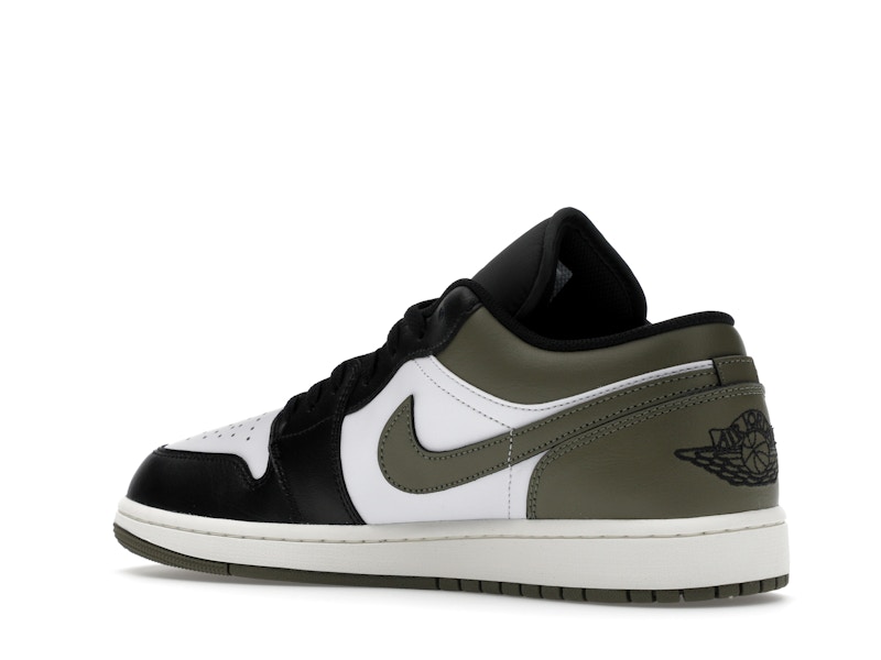 Jordan 1 Low Black Toe Medium Olive - image 23