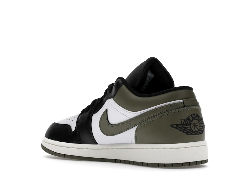 Jordan 1 Low Black Toe Medium Olive - image 24