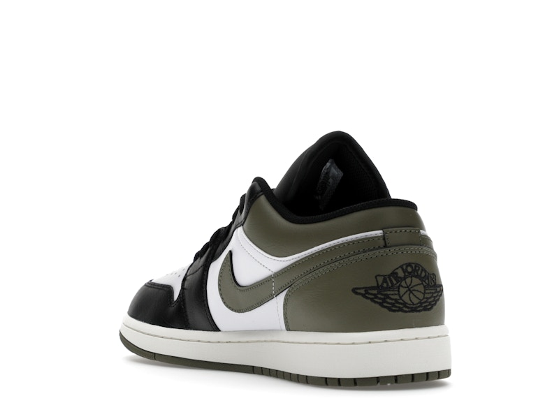 Jordan 1 Low Black Toe Medium Olive - image 25