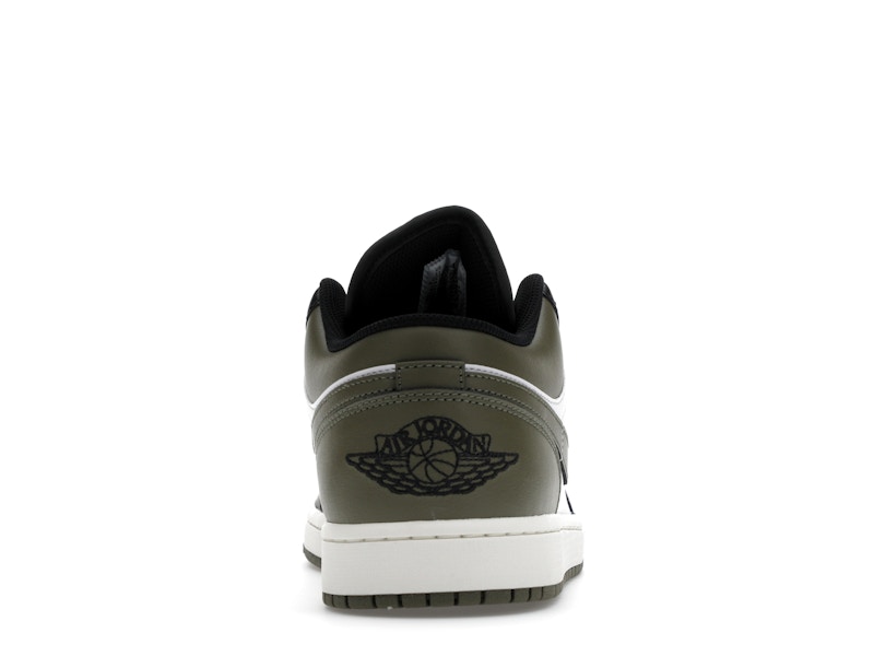 Jordan 1 Low Black Toe Medium Olive - image 28