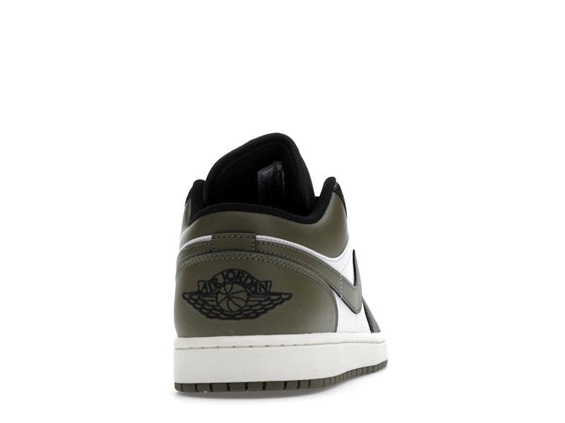 Jordan 1 Low Black Toe Medium Olive - image 29