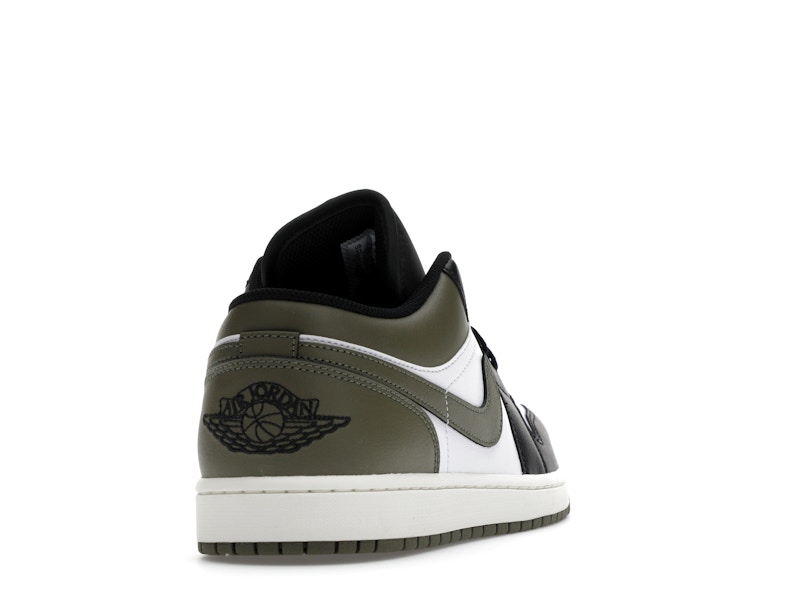 Jordan 1 Low Black Toe Medium Olive - image 30