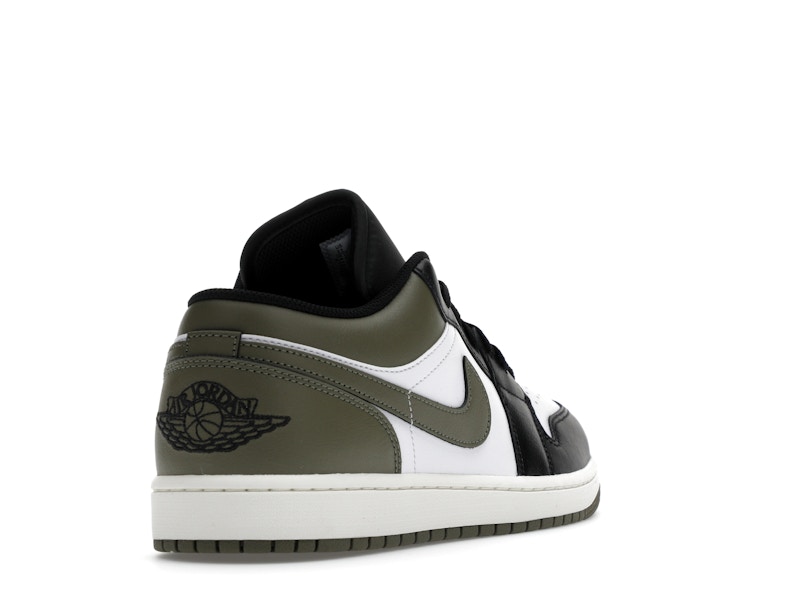 Jordan 1 Low Black Toe Medium Olive - image 31