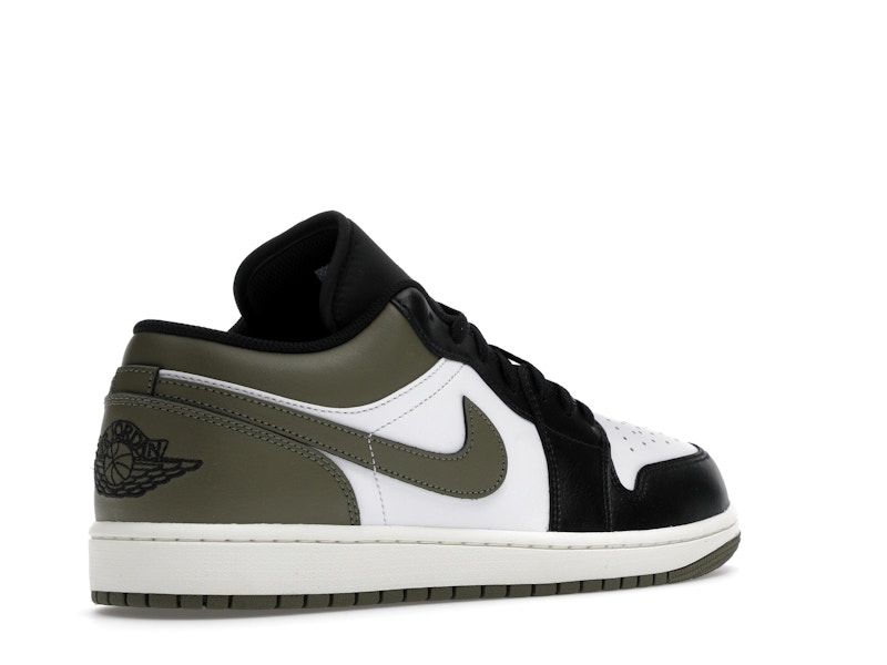 Jordan 1 Low Black Toe Medium Olive - image 33