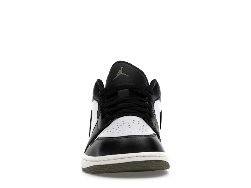 Jordan 1 Low Black Toe Medium Olive - image 10