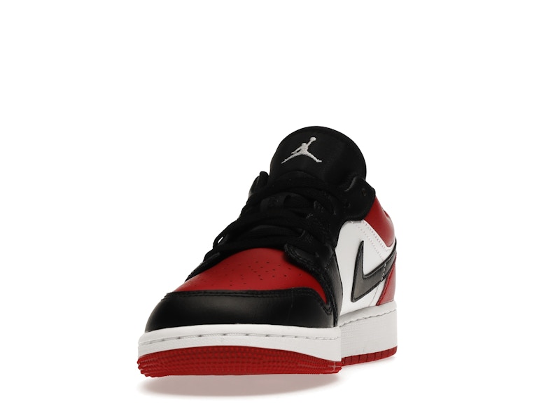 Jordan 1 Low Bred Toe (GS) - image 12