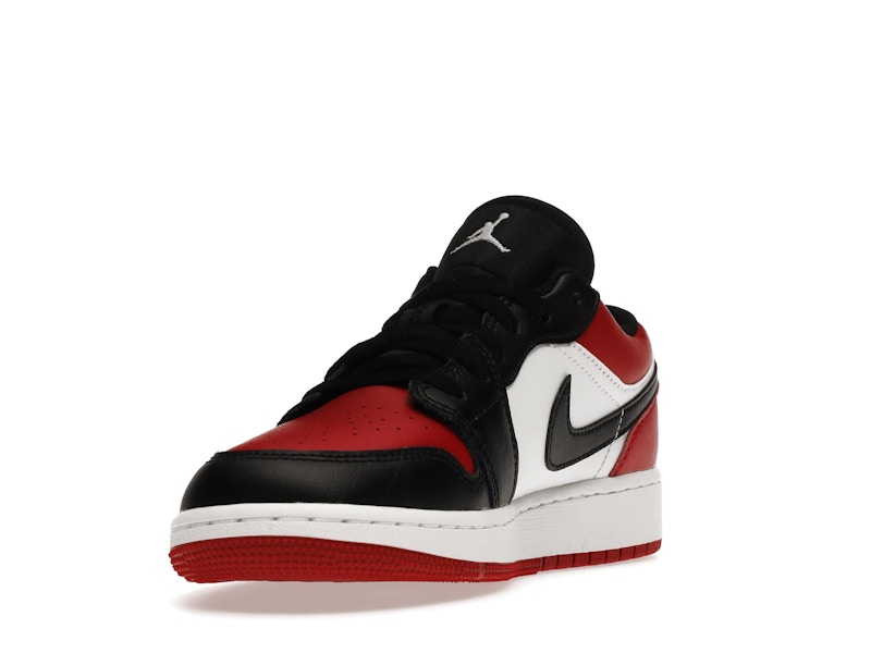 Jordan 1 Low Bred Toe (GS) - image 13