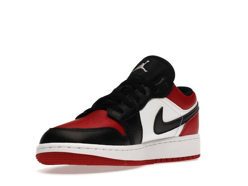 Jordan 1 Low Bred Toe (GS) - image 14