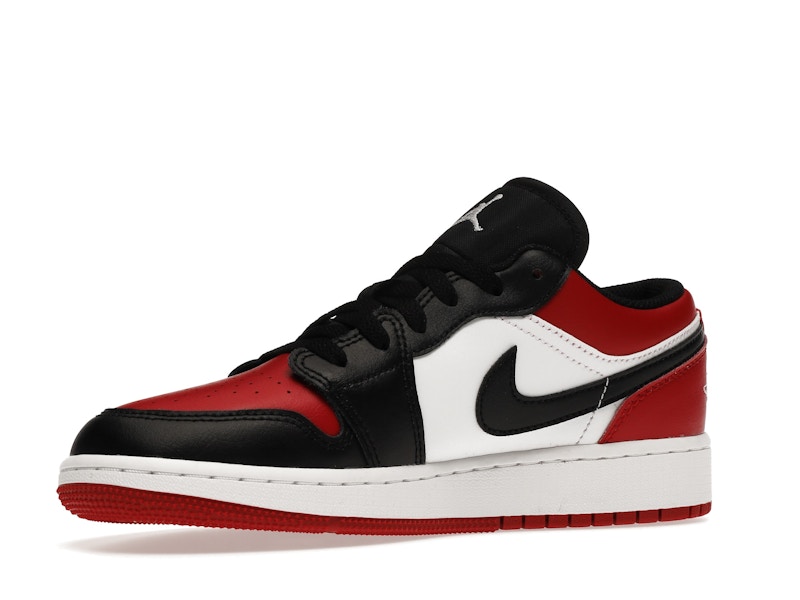 Jordan 1 Low Bred Toe (GS) - image 16