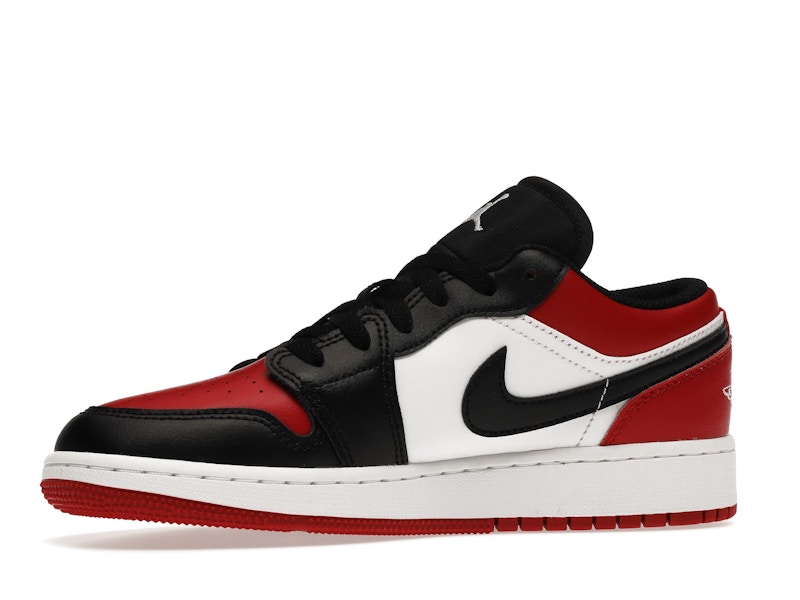 Jordan 1 Low Bred Toe (GS) - image 17