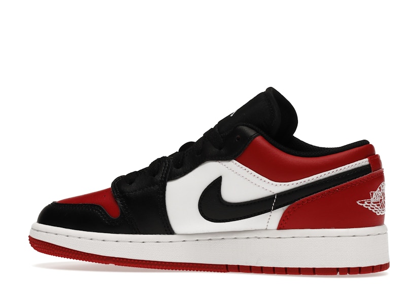 Jordan 1 Low Bred Toe (GS) - image 21