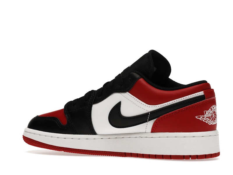 Jordan 1 Low Bred Toe (GS) - image 22