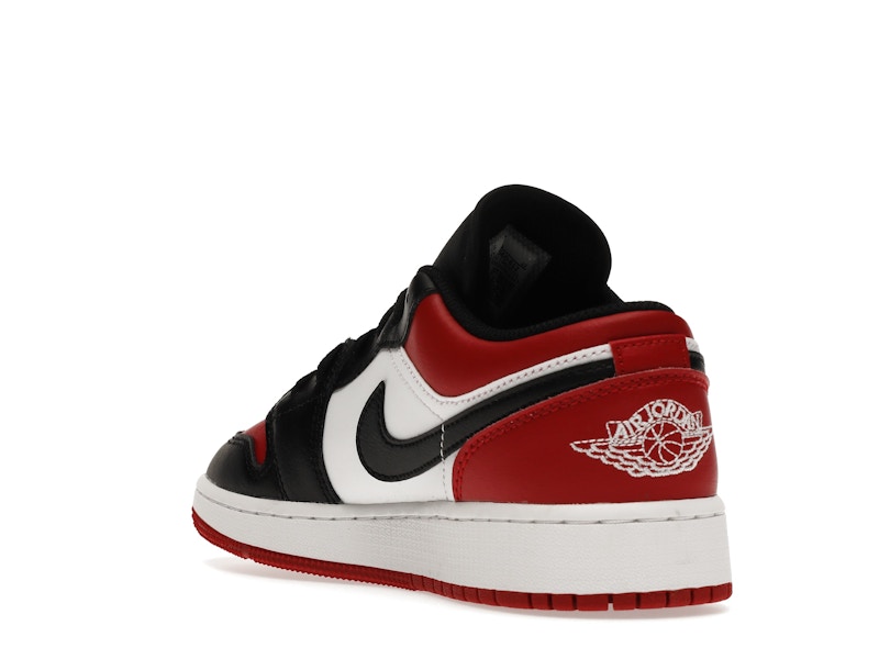 Jordan 1 Low Bred Toe (GS) - image 25