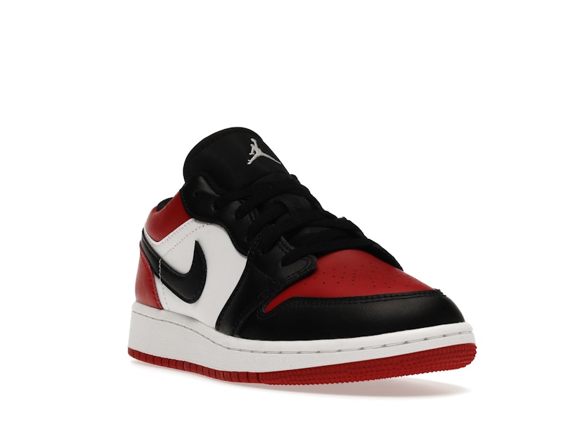 Jordan 1 Low Bred Toe (GS) - image 7