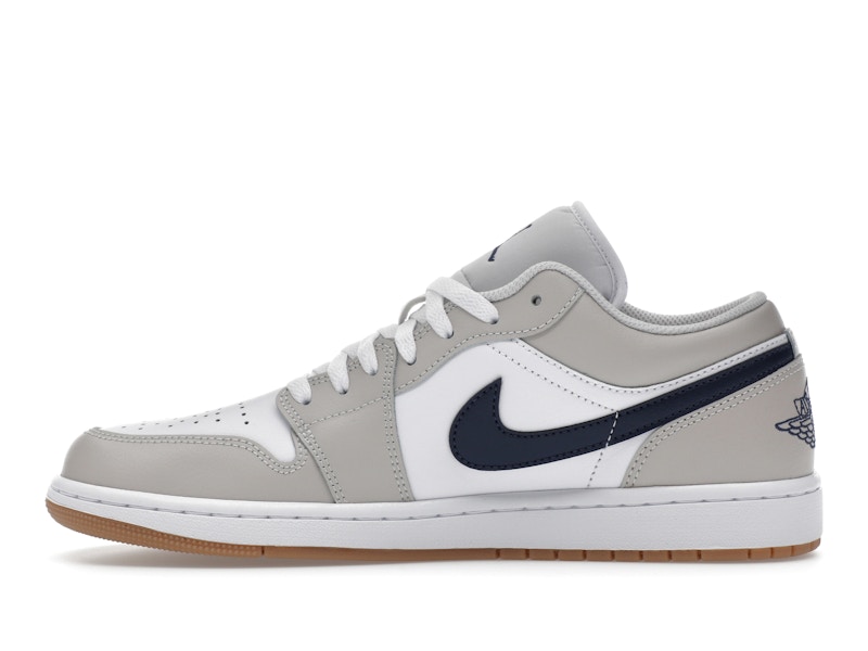 Jordan 1 Low Midnight Navy Neutral Grey - image 19