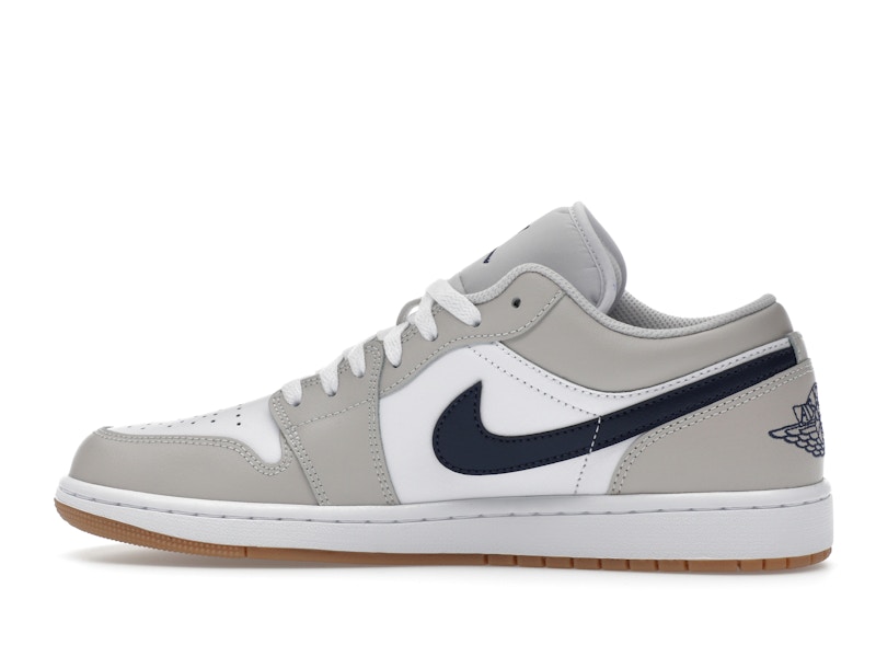 Jordan 1 Low Midnight Navy Neutral Grey - image 20
