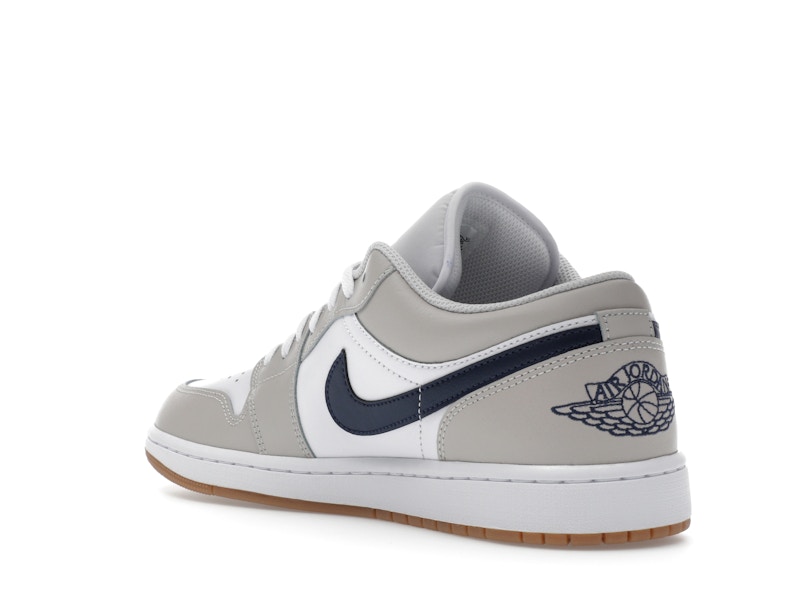 Jordan 1 Low Midnight Navy Neutral Grey - image 24