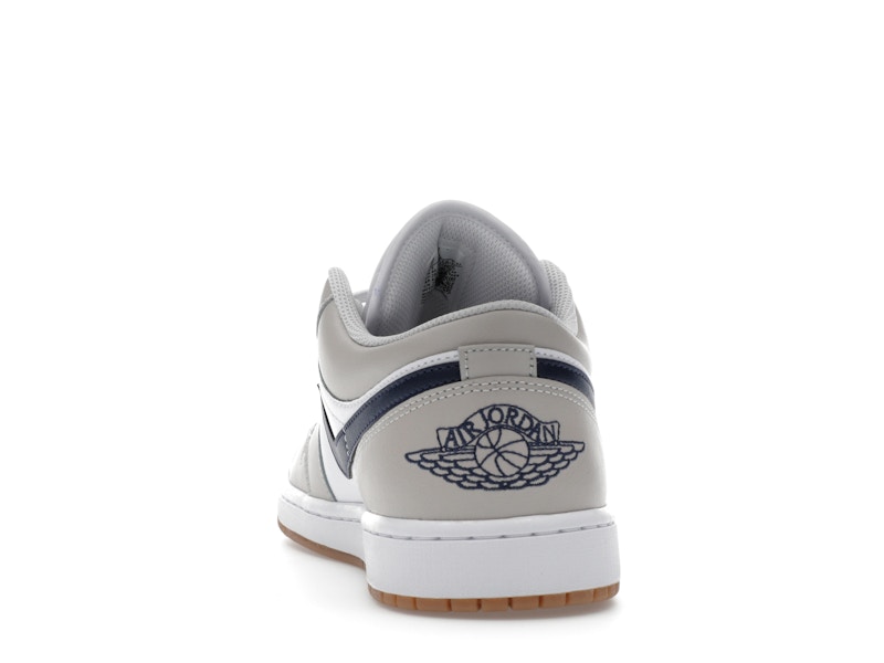 Jordan 1 Low Midnight Navy Neutral Grey - image 27