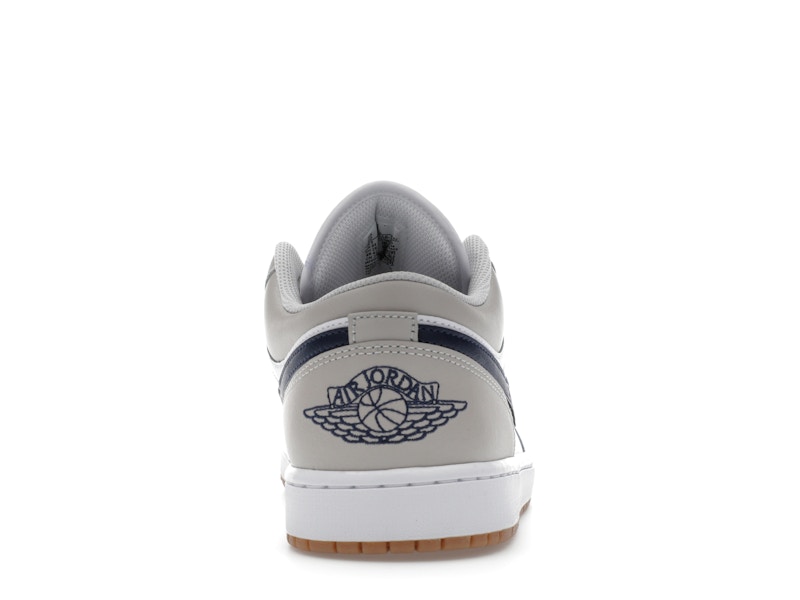 Jordan 1 Low Midnight Navy Neutral Grey - image 28