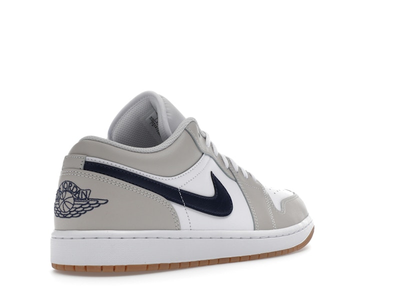 Jordan 1 Low Midnight Navy Neutral Grey - image 32
