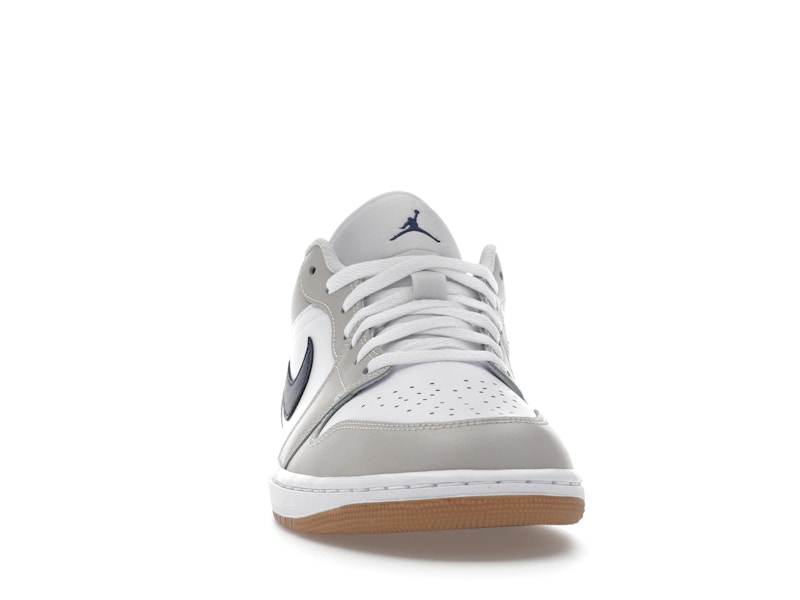 Jordan 1 Low Midnight Navy Neutral Grey - image 9