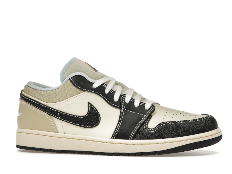 Jordan 1 Low SE Coconut Milk Black Muslin - image 2