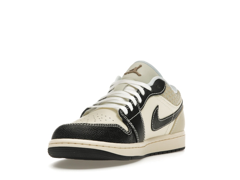 Jordan 1 Low SE Coconut Milk Black Muslin - image 13