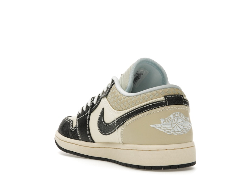 Jordan 1 Low SE Coconut Milk Black Muslin - image 25