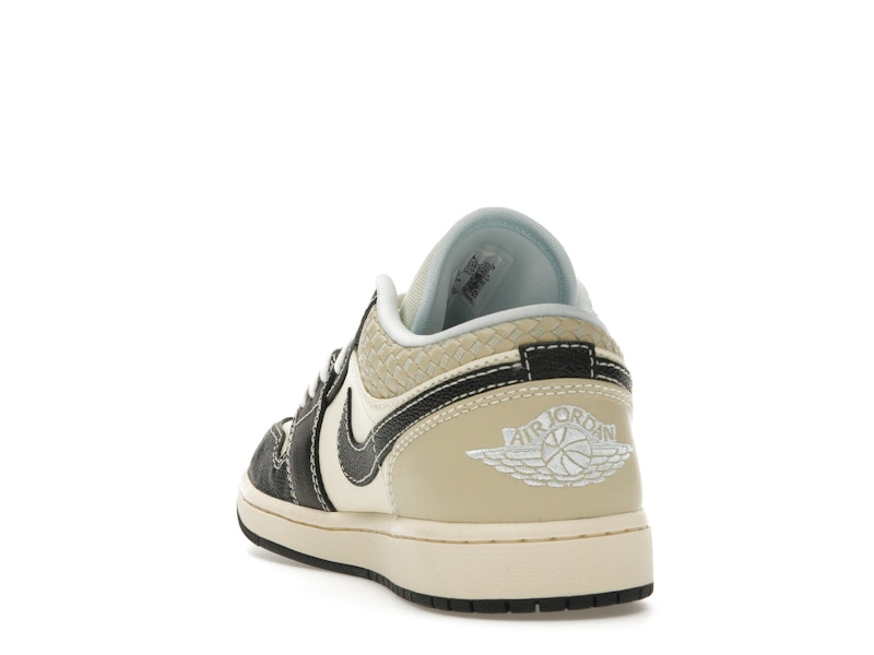 Jordan 1 Low SE Coconut Milk Black Muslin - image 26