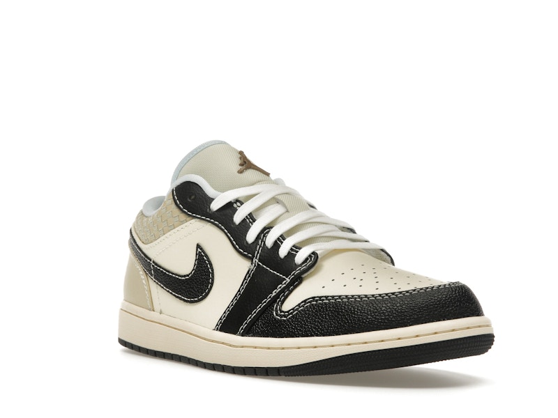 Jordan 1 Low SE Coconut Milk Black Muslin - image 6