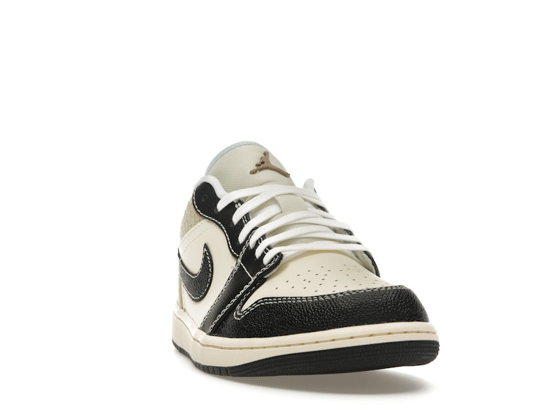 Jordan 1 Low SE Coconut Milk Black Muslin - image 8