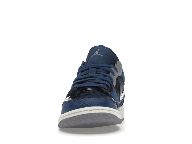 Jordan 1 Low SE Craft Obsidian French Blue Ashen Slate White - image 11