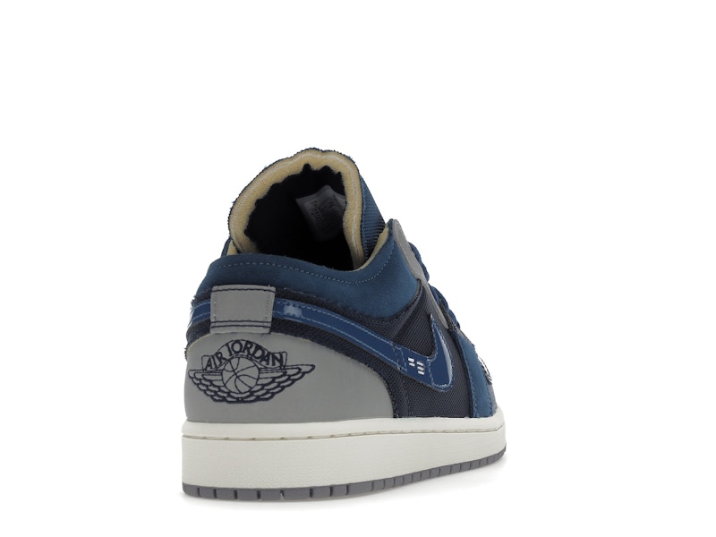 Jordan 1 Low SE Craft Obsidian French Blue Ashen Slate White - image 30