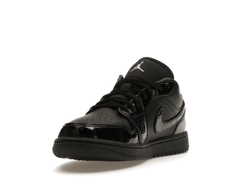 Jordan 1 Low SE Patent Elephant Black (Women's) - image 13