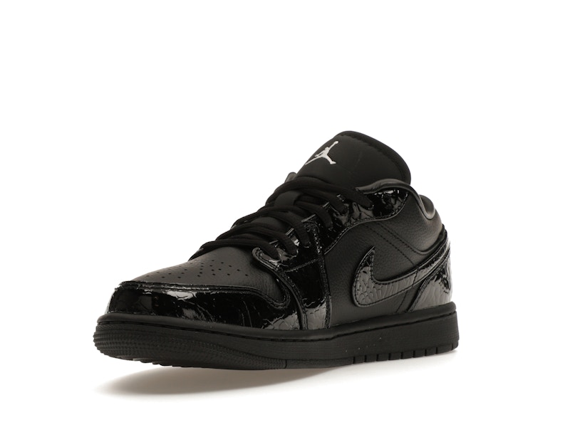 Jordan 1 Low SE Patent Elephant Black (Women's) - image 14