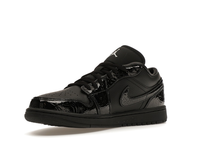 Jordan 1 Low SE Patent Elephant Black (Women's) - image 15